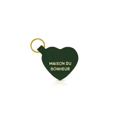 HOUSE OF HAPPINESS HEART KEY RING