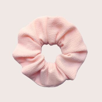 Chouchou ROSE PÂLE / polyester rose 3