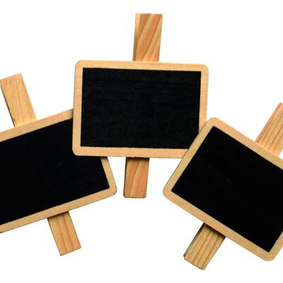 3 Blackboard labels clip + magnet