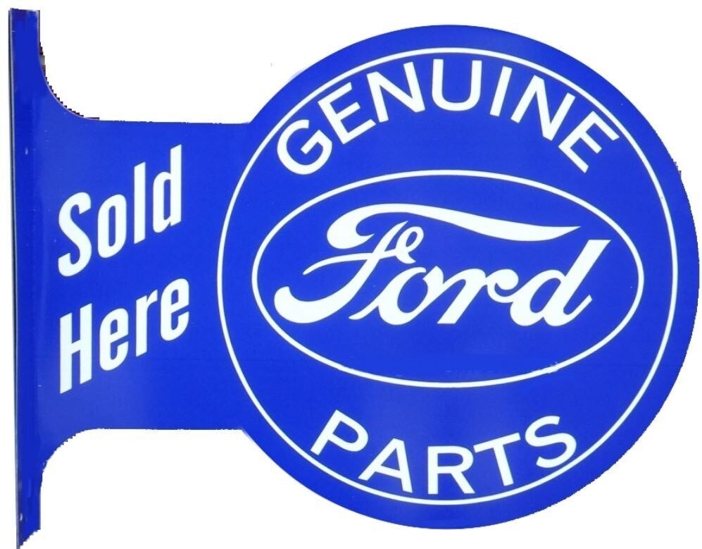 Insegna pubblicitaria FORD su entrambi i lati - Ricambi originali Ford