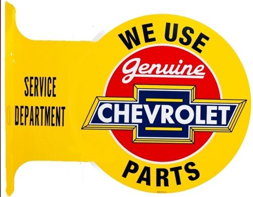 Chevrolet Reklameschild - beidseitig