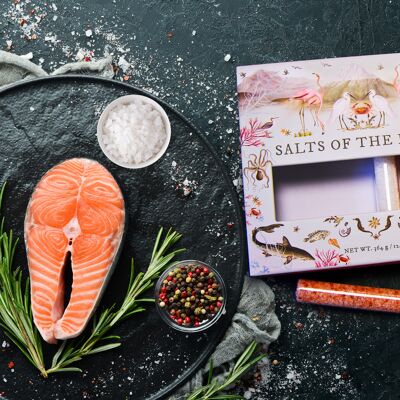 Salt of the Earth | Gourmet Selection of 8 Salts |  Deluxe Fine Food Gifting