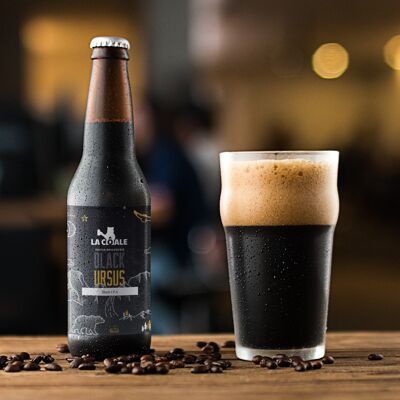 Bière brune black I.P.A 33cl - Black Ursus