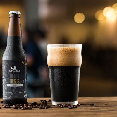 Bière brune black I.P.A 33cl - Black Ursus