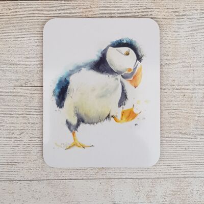 Pickle the Puffin Coaster