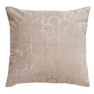 Cushion Art Deco | 50x50 cm | sand