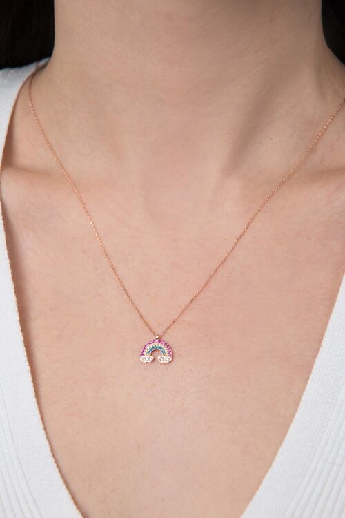 OVER THE RAINBOW ROSEGOLD KETTE