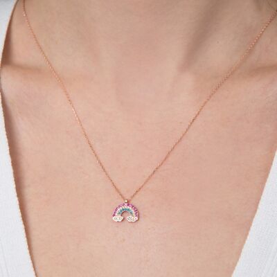 OVER THE RAINBOW ROSEGOLD KETTE