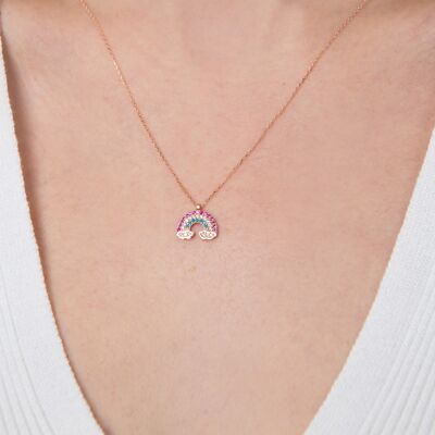 OVER THE RAINBOW ROSEGOLD KETTE