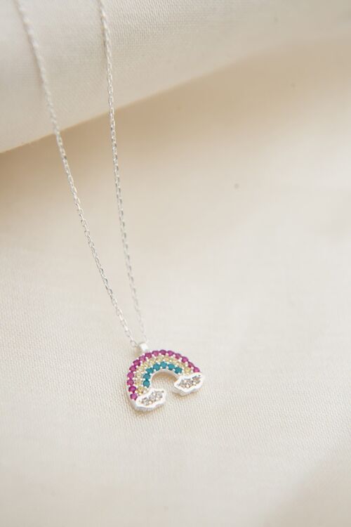 OVER THE RAINBOW SILVER KETTE
