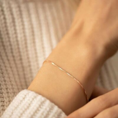 BRACCIALE SIMPLICITY IN ORO ROSA