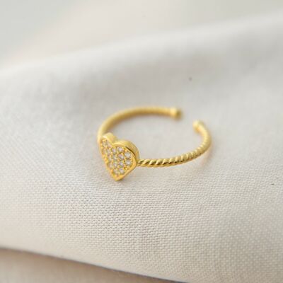 LOVE STORY GOLD RING