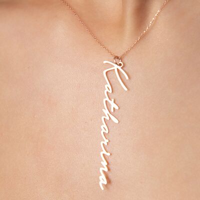 NAME NECKLACE ROSE GOLD