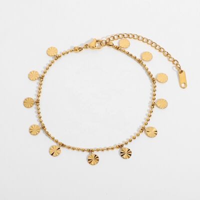 PLATES ANKLET