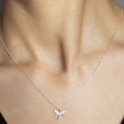DRAGONFLY KETTE SILBER