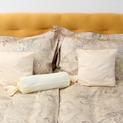 Bedding set Maria Theresia 100% mercerized cotton satin 300 TC easy iron - 135x200+80x80