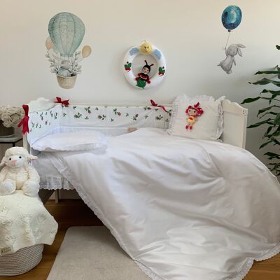 Juego de cama infantil Happy day, 100% algodón - 100x135+40x60