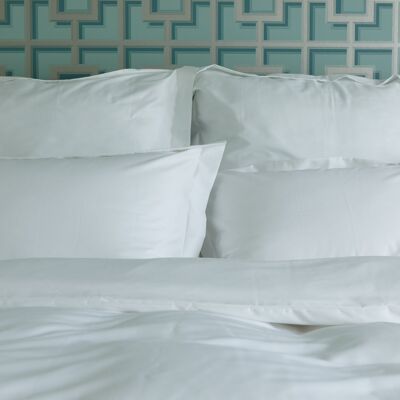 Bedding set White Dream 100% mercerized cotton satin 300 TC easy iron - 140x200+70x90