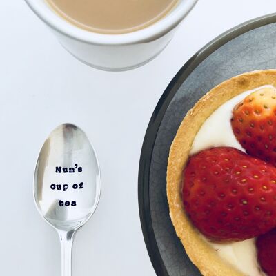 Vintage Silver Plated Spoon - Mum's cup of tea