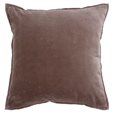 Cushion Velvet | 50x50 cm | light brown