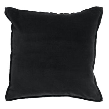 Coussin Velours | 50x50cm | le noir