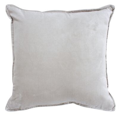 Coussin Velours | 50x50cm | Champagne