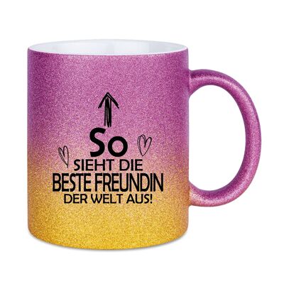 So sieht die beste Freundin der Welt aus | Violettgold