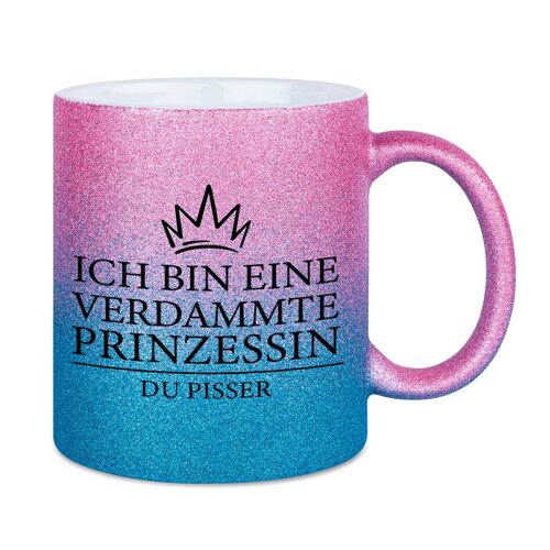 Ich bin eine verdammte Prinzessin | Roséblau