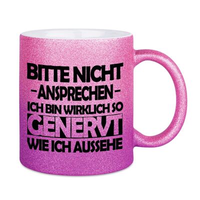 Bitte nicht ansprechen | Roséviolett