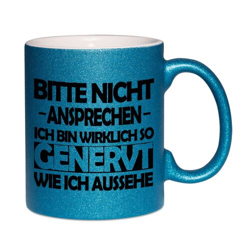 Bitte nicht ansprechen | Blau