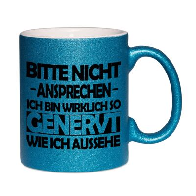 Bitte nicht ansprechen | Blau