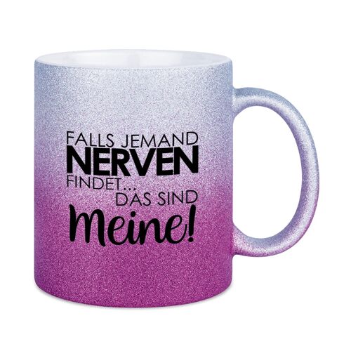 Falls jemand Nerven findet… Das sind meine! (Silberviolett)