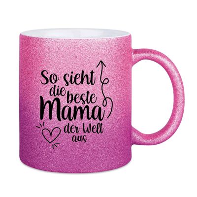 So sieht die beste Mama der Welt aus (Roséviolett)