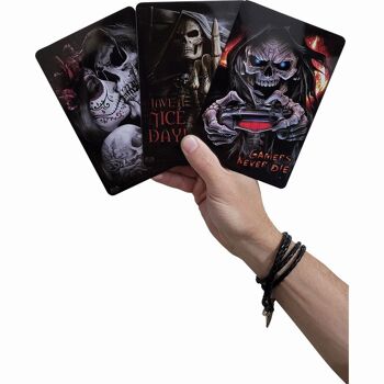 BUNDLE - BRUTAL METAL - Cartes de souhaits en métal (lot de 3) 3