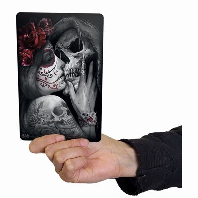 DEAD KISS - Carte di saluto di latta di metallo