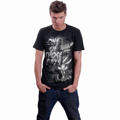 COYOTE - THESE DAYS - Front Print T-Shirt Schwarz
