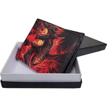 DRACONIS - Portefeuille BiFold avec Blocage RFID et Coffret Cadeau 2