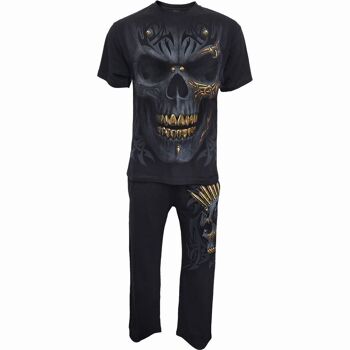 BLACK GOLD - Ensemble de pyjama bio pour homme 2 pièces 5