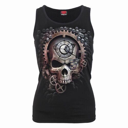 REAPER TIME - Razor Back Top Black