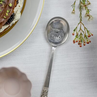Vintage Silver Plated Spoon - Spoonful of Love