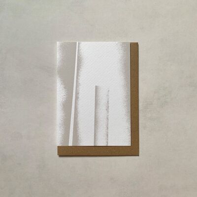 Cartes de vœux en béton A6 | Cartes vierges | Cartes minimalistes | A6