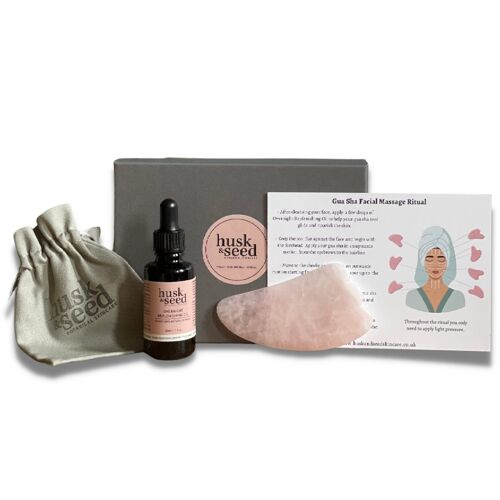 Rose Quartz Gua Sha Facial Experience