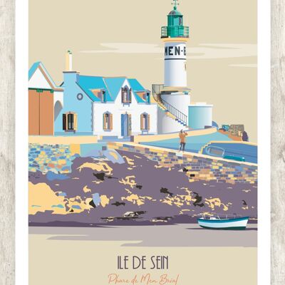 Île de Sein, phare de Men Brial