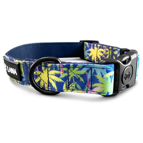 Dog Collar Palm Beach - Padded with safety clasp