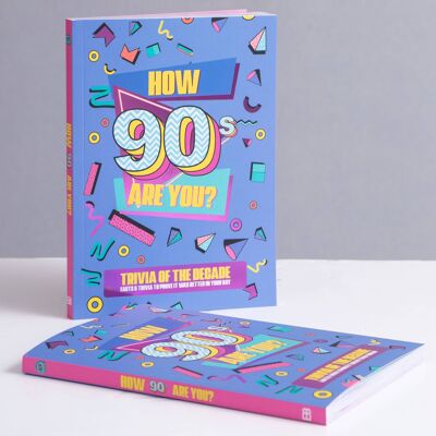 Comment êtes-vous des années 90 ? Livre-questionnaire