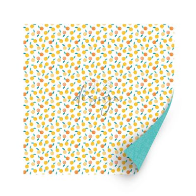 Papier 12" - Amour citron