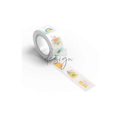 Timbro postale Washi Tape eccitato