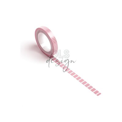 Washi Tape Rayas Rosa