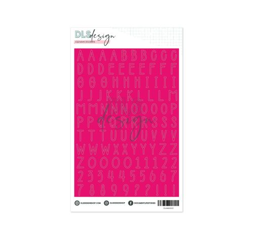 Alphabet Stickers Hunter Bubble Gum