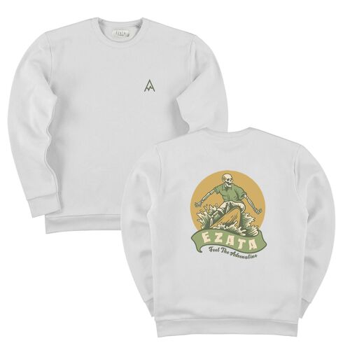 THE SURF SWEATER - ASH GREY